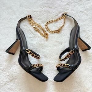 By Far women heels sandals with chain size 37